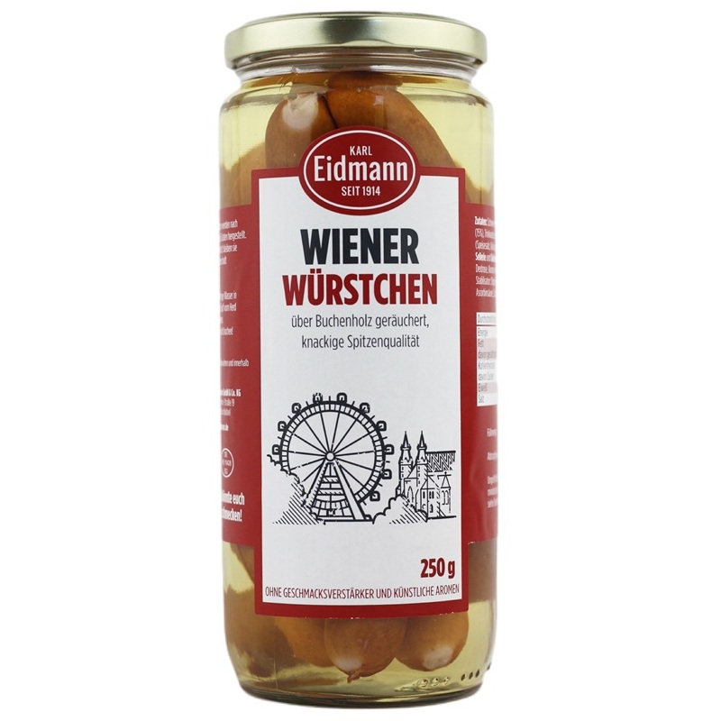 EIDMANN WIENER WUERSTCHEN 250G