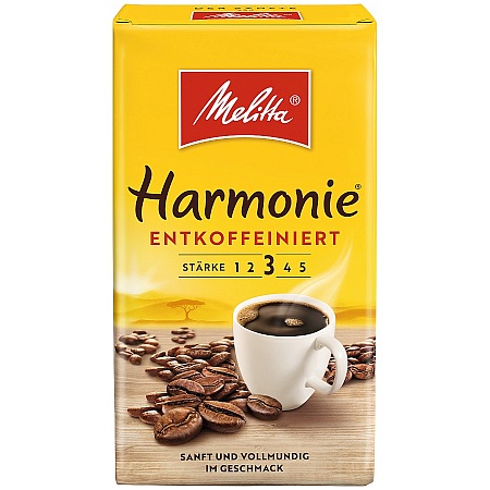 MELITTA CAFÉ HARMONIE ENTKOFFEINIERT 500G