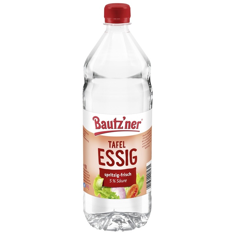 BAUTZNER TAFELESSIG 1L FLASCHE