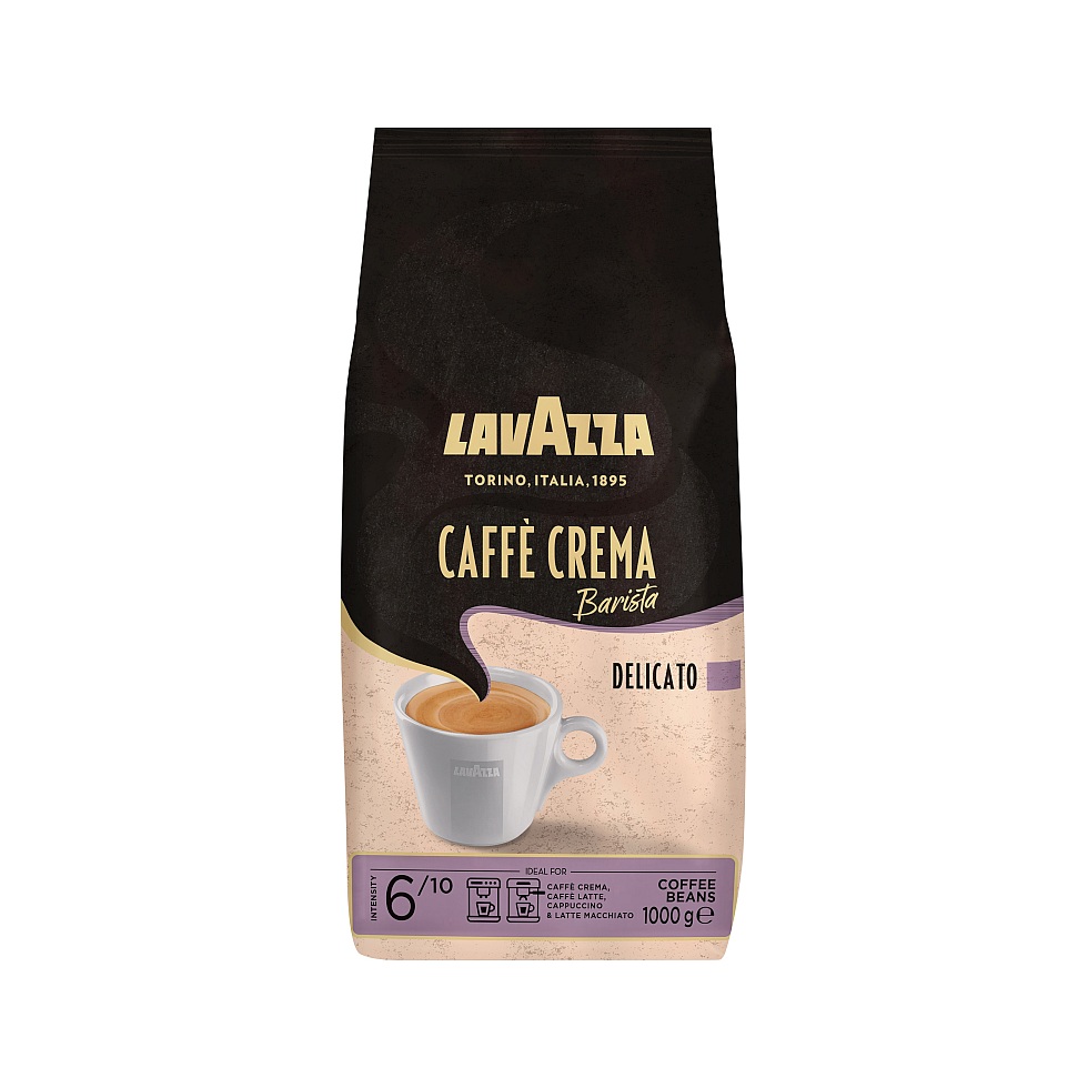 LAVAZZA BARISTA CAFFÉ CREMA DELICATO 1KG