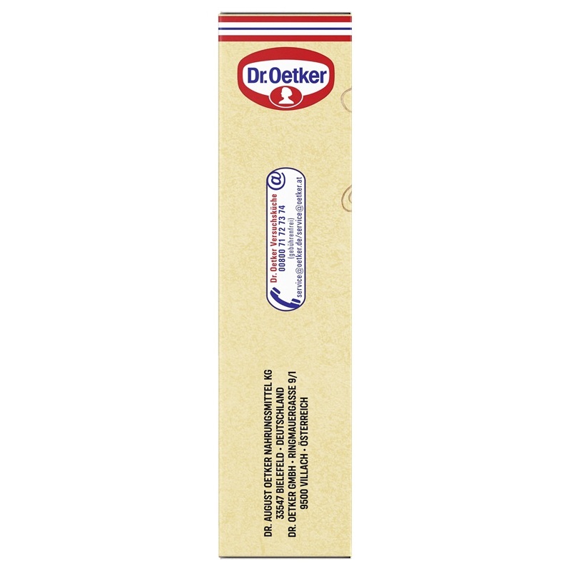 DR. OETKER RASPELSCHOKOLADE ZARTBITTER 100G PACKUNG