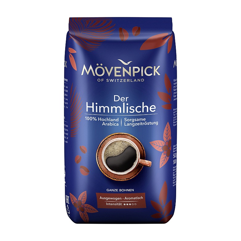 MOEVENPICK DER HIMMLICHE GANZE BOHNEN 500G