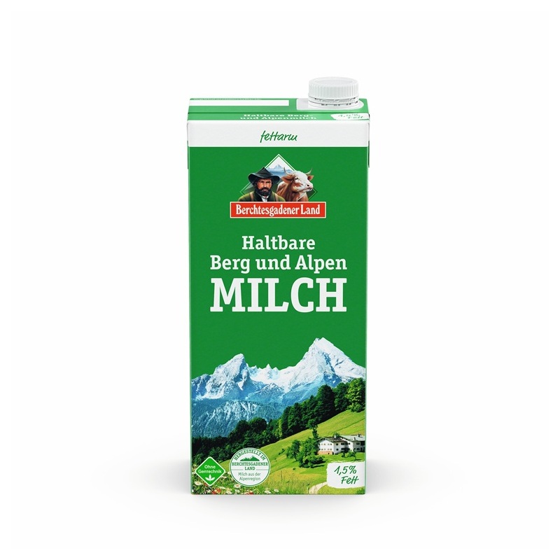 BERCHTESGADENER LAND H - MILCH 1.5% FETT 1L