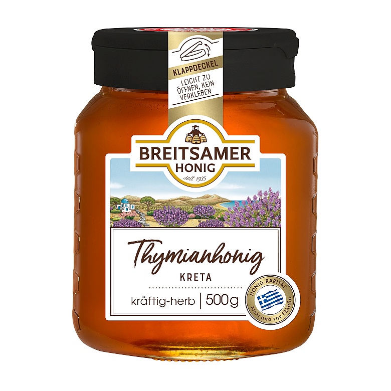 BREITSAMER THYMIAN HONIG AUS KRETA 500G