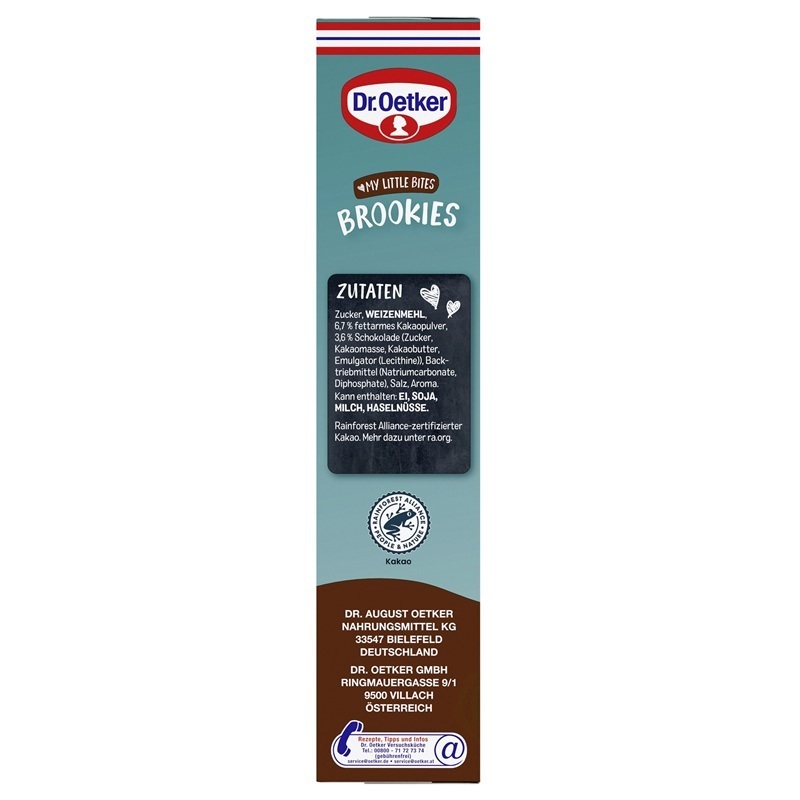 DR. OETKER BACKMISCHUNG - MY LITTLE BITES - BROOKIES 375G PACKUNG