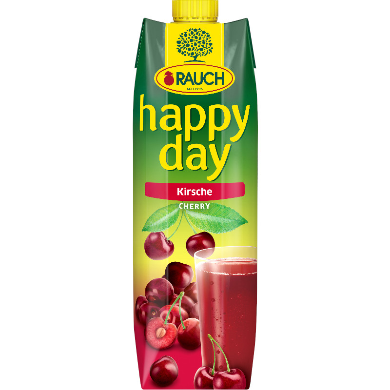 RAUCH HAPPY DAY KIRSCHNEKTAR 50% FRUCHTGEHALT 1L