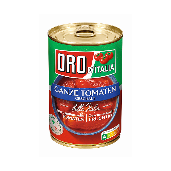 ORO DI PARMA GANZE GESCHAELTE TOMATEN 425ML