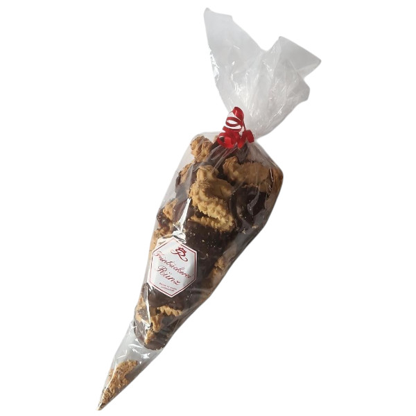 FEINBAECKEREI RUENZ SPRITZGEBAECK - SCHOKO - 500G TUETE